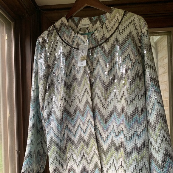 Chico's Jackets & Blazers - Sequined Jacket